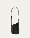 Alaïa Babel Small Leather Shoulder Bag In Noir