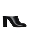 Alaïa Alaia Women Square Leather Mule In Black