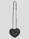 Alaïa Le Coeur Fishnet Black Bag