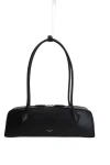 Alaïa Womens Brun/or Le Teckel Medium Suede Shoulder Bag
