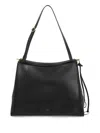 Alaïa Le Click Medium Leather Bag In Black