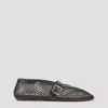 Alaïa Alaia Khaki Mesh Ballerina Women In Animal Print