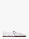 Alaïa Ballerinas In White