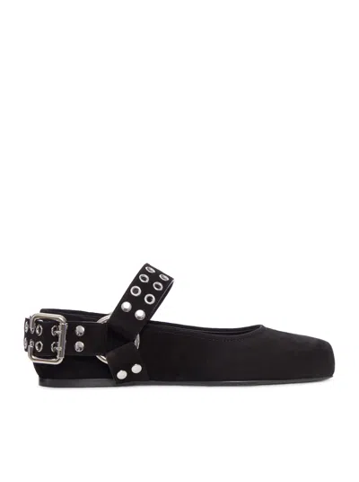 ALAÏA BALLET FLAT BIKER