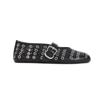 Alaïa Ballet Flats Ballerinas Women In Black