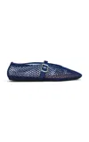 Alaïa Ballet Flats In Blue