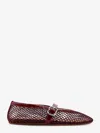 Alaïa Alaia Women Ballet Flats Mesh And Leather Ballerinas