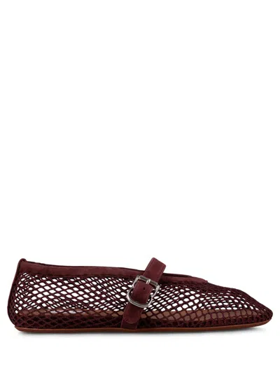 Alaïa Ballet Flats Shoes In Red