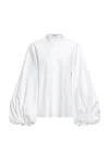 Alaïa Baloon Shirt In Blanc