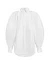 Alaïa Baloon Shirt In White