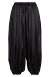 Alaïa Low-rise Balloon Pants In Noir