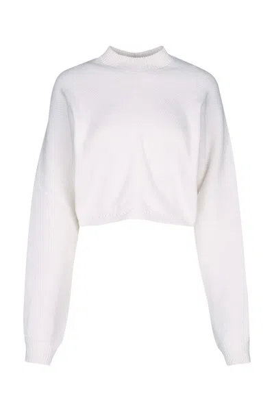 Alaïa Alaia Batwing Jumper In White