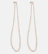 Alaïa Beaded Drop Earrings