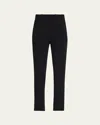 Alaïa Belt-loop Ankle Leggings In Black