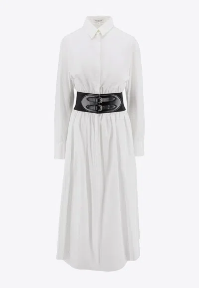 ALANIA MIDI SHIRT DRESS