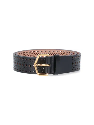 Alaïa Alaia Belts In Black