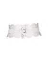 Alaïa Belts In Blancoptique