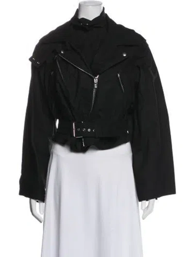 Pre-owned Alaïa Biker Jacket In Black