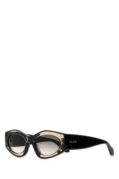 Alaïa Alaia Black Acetate Sunglasses