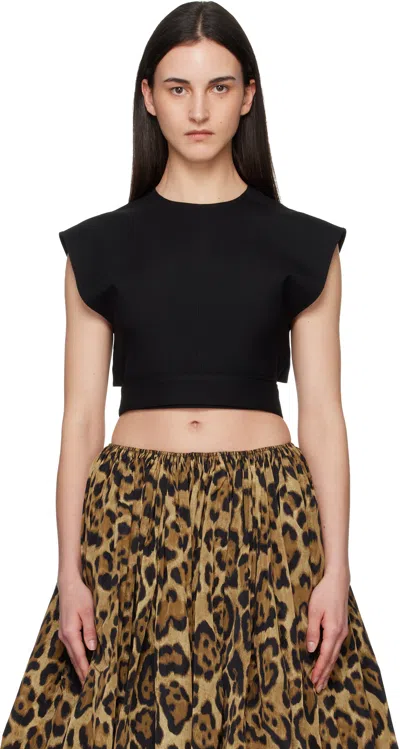 Alaïa Black Belted Blouse