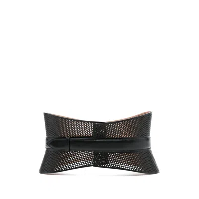 Alaïa Black Belts Women