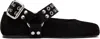 Alaïa Alaia Women Suede Biker Flat Ballerinas