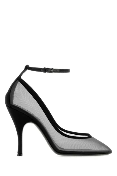 Alaïa Alaia Black Blue Mesh Pumps