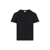 Alaïa Logo-embroidered T-shirt In Black
