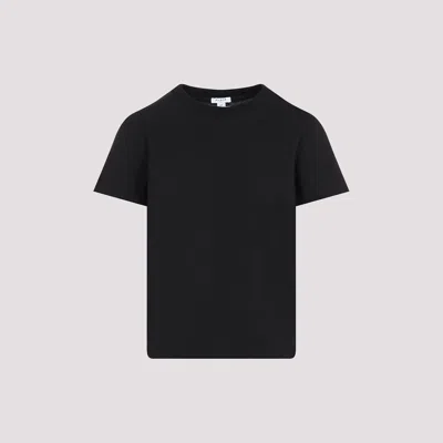 ALAÏA BLACK COTTON T-SHIRT