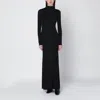 Alaïa Alaia Black Dress With Back Draping Women In Black