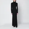 Alaïa Alaia Black Dress With Back Draping Women In Black