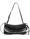 Alaïa Le Click East West Small Leather Shoulder Bag In Black