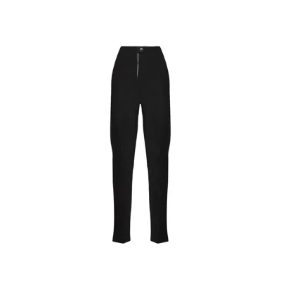 ALAÏA BLACK ELASTANE LEGGINGS