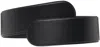 Alaïa Alaia Black Leather Flex Twist Belt Women In 999 - Noir