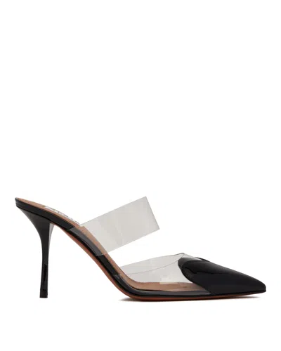 Alaïa Black Heart Mules