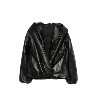 Alaïa Black Jackets - Leather Jackets Women