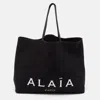 Alaïa Small Tote Bag In Black