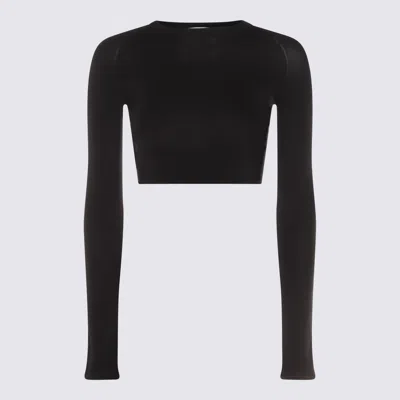 Alaïa Black Knitwear