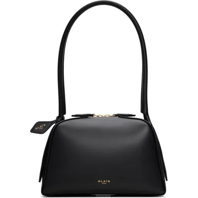 Alaïa Black 'le Bouledogue' Small Bag In 999 Noir