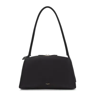 Alaïa Alaia Black Le Bouledogue Suede Calf Leather Shoulder Bag