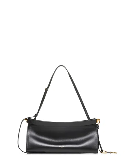 ALAÏA BLACK LE CLICK EAST WEST MEDIUM SHOULDER BAG
