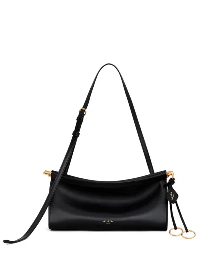Alaïa Black Le Click East West Small Shoulder Bag