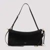 Alaïa Le Click Medium Shoulder Bag In Glossy Leather In Black