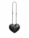 Alaïa Black Le Coeur Crossbody Bag In Black