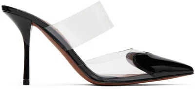 ALAÏA BLACK 'LE CŒUR' MULES