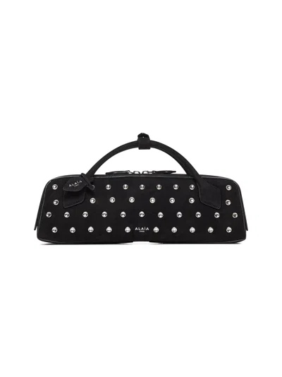 Alaïa Black Le Teckel Clutch