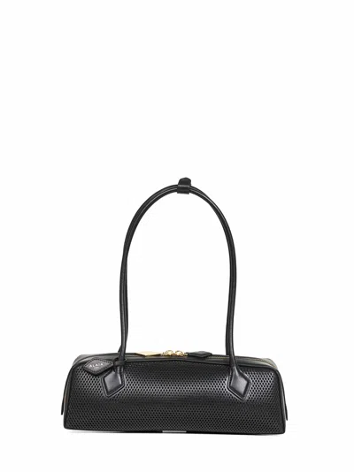 Alaïa Black Le Teckel Medium Shoulder Bag