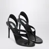 Alaïa Alaia Black Leather Flipflops In Black