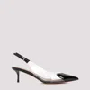 Alaïa Womens Coeur 55 Heart-shape Patent-leather Heeled Slingback Pumps Dark G In Black
