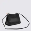 Alaïa Alaia Black Leather Small Square Crossbody Bag In Black